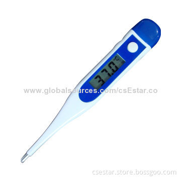 Waterproof Digital Thermometer, Memory for Last Measurement, Convenient to Read and Use